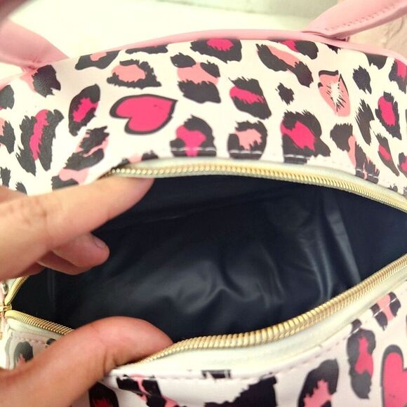 {Juicy Couture} Pink Leopard Print {Cooler} Bag Set - Picture 10 of 10